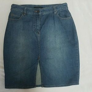 THE LIMITED JEAN SKIRT